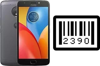 How to find the serial number on Motorola Moto E4 Plus (USA)