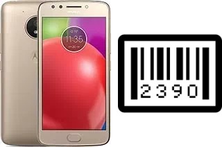 How to find the serial number on Motorola Moto E4 (USA)