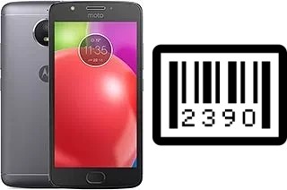 How to find the serial number on Motorola Moto E4