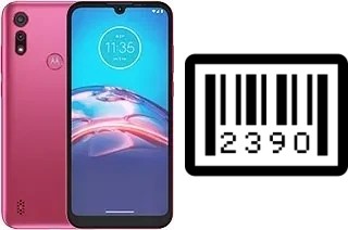 How to find the serial number on Motorola Moto E6i