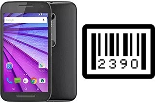 How to find the serial number on Motorola Moto G Dual SIM (3rd gen)