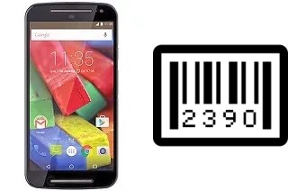 How to find the serial number on Motorola Moto G 4G (2nd gen)