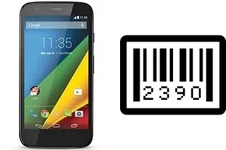 How to find the serial number on Motorola Moto G Dual SIM