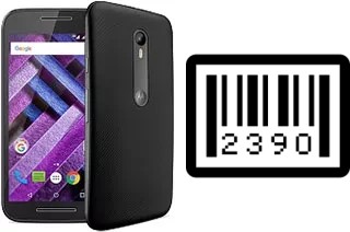 How to find the serial number on Motorola Moto G Turbo Edition