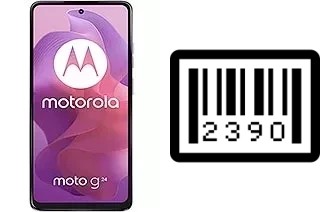 How to find the serial number on Motorola Moto G24