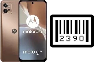 How to find the serial number on Motorola Moto G32