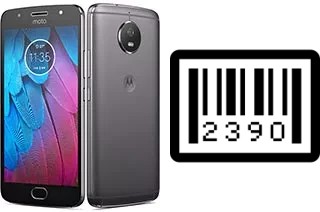 How to find the serial number on Motorola Moto G5S