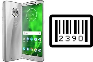 How to find the serial number on Motorola Moto G6