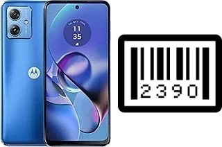 How to find the serial number on Motorola Moto G64