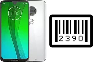 How to find the serial number on Motorola Moto G7