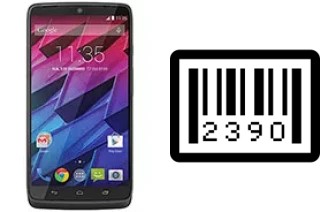 How to find the serial number on Motorola Moto Maxx