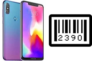 How to find the serial number on Motorola P30