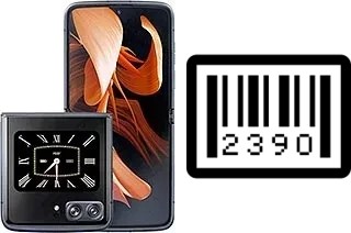 How to find the serial number on Motorola Moto Razr 2022