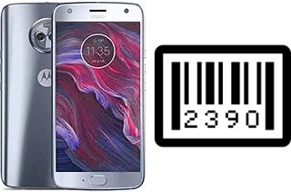 How to find the serial number on Motorola Moto X4