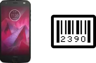 How to find the serial number on Motorola Moto Z 2018