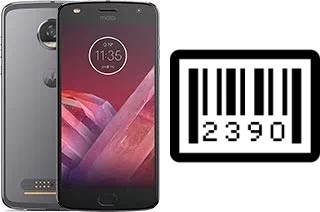 How to find the serial number on Motorola Moto Z2 Play