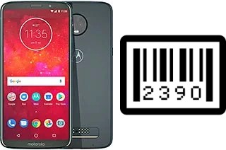 How to find the serial number on Motorola Moto Z3