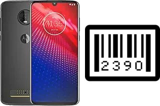 How to find the serial number on Motorola Moto Z4