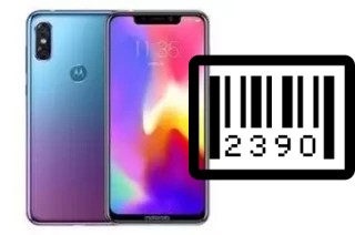 How to find the serial number on Motorola P30 Note