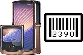 How to find the serial number on Motorola Razr 5G