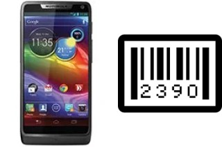 How to find the serial number on Motorola RAZR M XT905