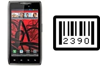 How to find the serial number on Motorola RAZR MAXX