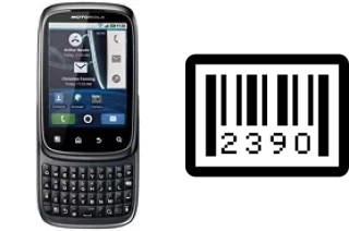 How to find the serial number on Motorola SPICE XT300