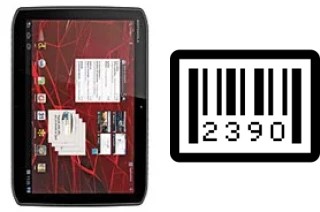 How to find the serial number on Motorola XOOM 2 3G MZ616