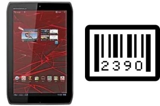 How to find the serial number on Motorola XOOM 2 Media Edition 3G MZ608