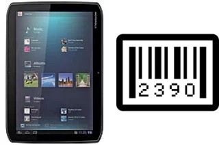 How to find the serial number on Motorola XOOM 2 MZ615