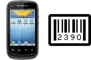 How to find the serial number on Motorola XT319