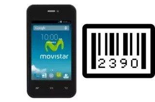 How to find the serial number on Movistar G0775