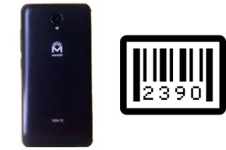 How to find the serial number on Movitel M8416