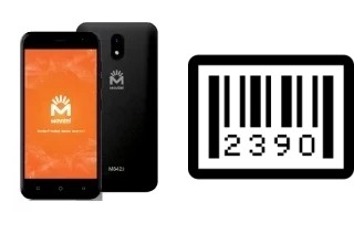 How to find the serial number on Movitel M8422