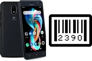 How to find the serial number on MyPhone FUN 6