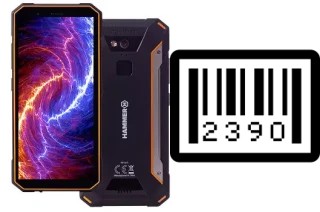 How to find the serial number on MyPhone Hammer Energy 18x9