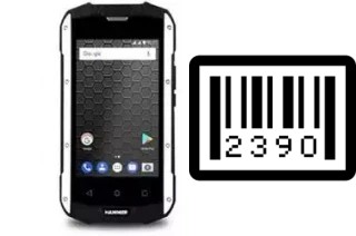 How to find the serial number on MyPhone Hammer Titan 2