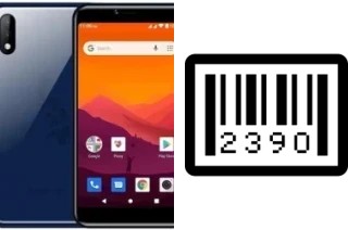 How to find the serial number on MyPhone myA17