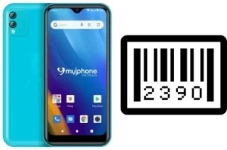 How to find the serial number on MyPhone myWX1 Lite