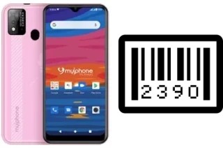 How to find the serial number on MyPhone myWX2 Pro