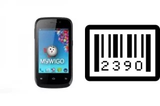 How to find the serial number on MyWigo MWG359 Mini