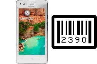 How to find the serial number on MyWigo MWG459