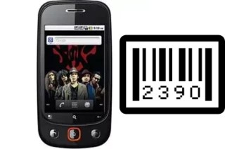 How to find the serial number on Nexian A850