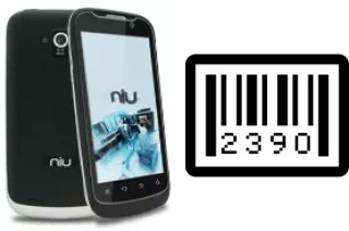 How to find the serial number on NIU Niutek 3G 4.0 N309