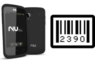 How to find the serial number on NIU Niutek 3.5B