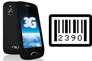 How to find the serial number on NIU Niutek 3G 3.5 N209