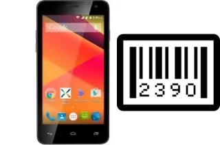 How to find the serial number on Noblex N451 F1