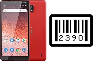 How to find the serial number on Nokia 1 Plus