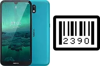 How to find the serial number on Nokia 1.3