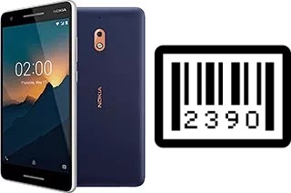 How to find the serial number on Nokia 2.1